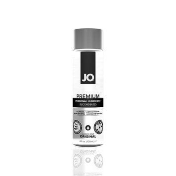 JO PREMIUM ORIGINAL silicone-based lubricant (120 ml) without preservatives, Red