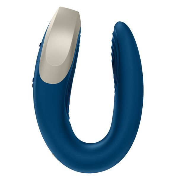Satisfyer Double Love Smart Vibrator for Couples (Blue)
