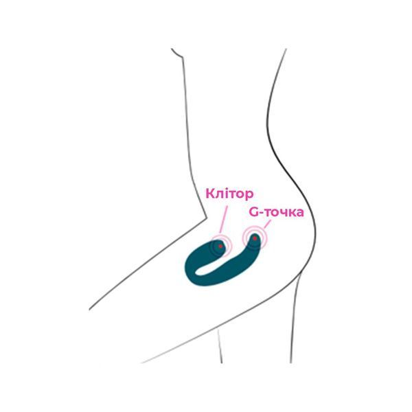 Adrien Lastic My G (Teal) Pulsator with Vacuum Clitoral Stimulation