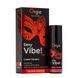 Жидкий вибратор Orgie Sexy Vibe! Hot, 15 мл, согревающий, очень мощный, со вкусом клубники SX1551 фото 1