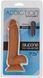 Фаллоимитатор ADDICTION Steven 7.5" Silicone Dong Caramel, вибропуля в подарок SX3155 фото 6