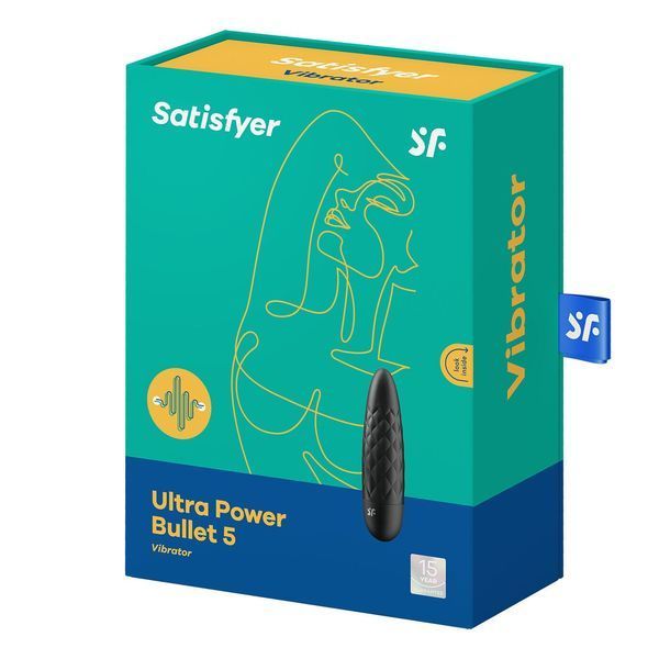 Мини-вибратор Satisfyer Ultra Power Bullet 5 Black SO5431 фото