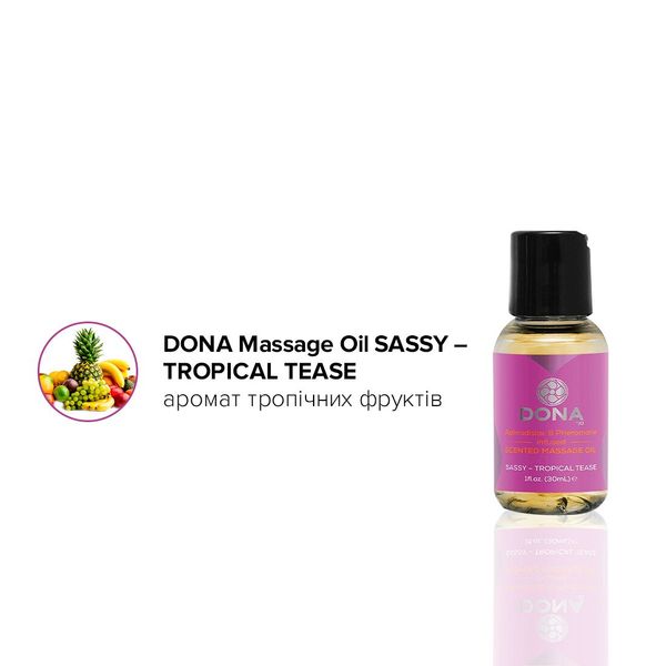 DONA LET ME TOUCH YOU Massage Oil Set with Aphrodisiacs and Pheromones