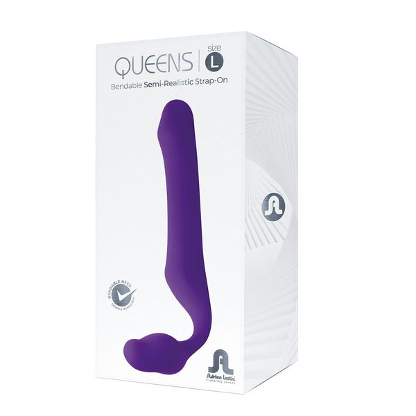 Adrien Lastic Queens L Strapless Strap-On, adjustable curve, diameter 3.8cm