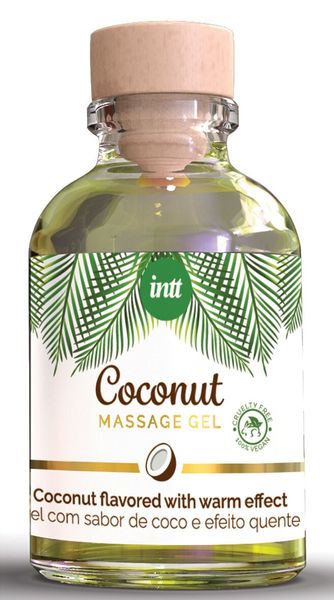 Intimate area massage gel Intt Coconut Vegan (30 ml)