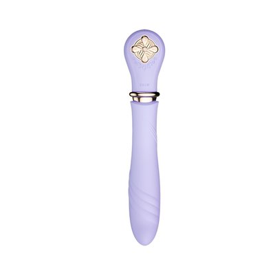 Zalo Sweet Magic - Desire Fantasy Violet Heated Pulsator with Turbo Mode