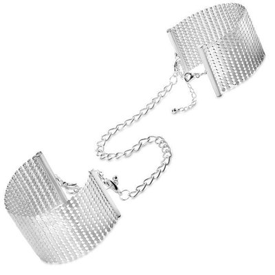 Metal handcuffs Bijoux Indiscrets Desir Metallique Handcuffs - Silver, stylish bracelets