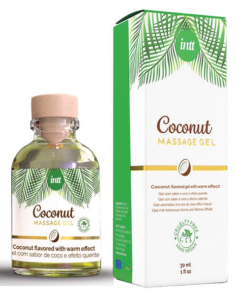 Intimate area massage gel Intt Coconut Vegan (30 ml)