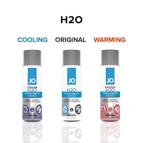 System JO H2O COOLING water-based cooling lubricant (120 ml) with menthol, vegetable glycerin