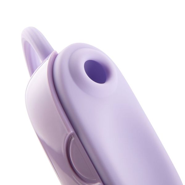 Purple Louis Vibrate Clitoral Vacuum Stimulator with Vibrating Egg by Otouch, in Case