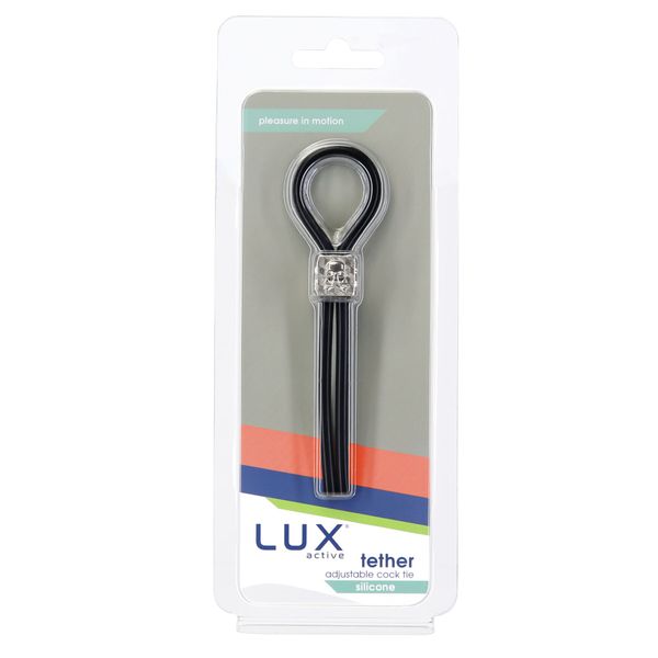 Lux Active Tether Adjustable Silicone Cock Tie, Adjustable