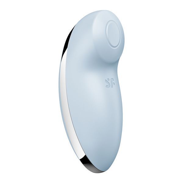 Satisfyer Tap & Climax 2 Blue Vibrating Pulsator with Finger Tapping Effect