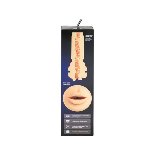 Мастурбатор-ротик Kiiroo Feel Mouth зі всмоктувальною інтерактивною насадкою PowerBlow Combo Set SX1231 фото