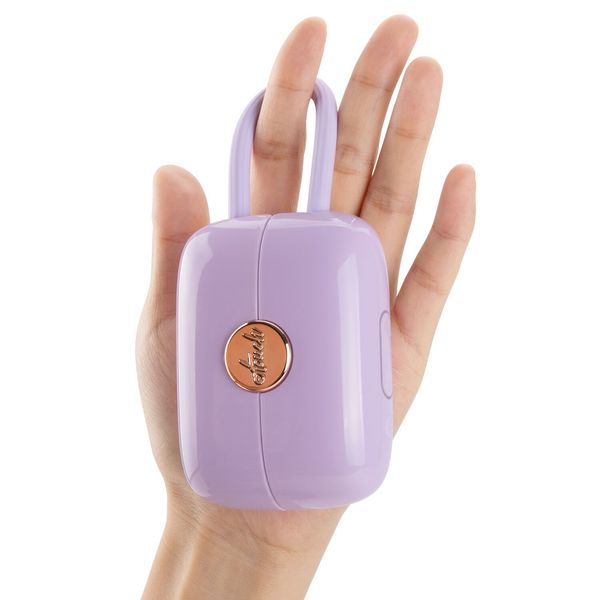 Purple Louis Vibrate Clitoral Vacuum Stimulator with Vibrating Egg by Otouch, in Case