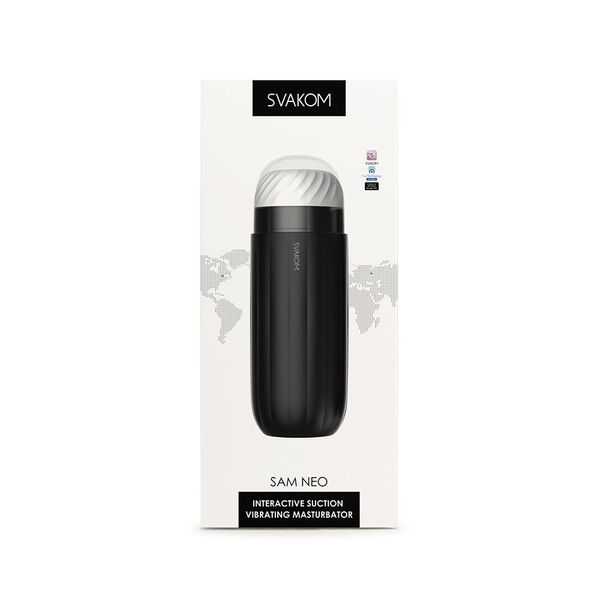 Svakom Sam Neo Interactive Smart Masturbator with Vibration and Suction