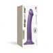 Насадка для страпона Strap-On-Me Mono Density Dildo Violet M, диам. 3,3см, однослойный силикон, гибк SO3570 фото 4