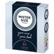 Mister Size - pure feel - 64 Condoms (pack of 3), thickness 0.05 mm