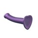 Насадка для страпону Strap-On-Me Mono Density Dildo Violet M, діам. 3,3 см, одношаровий силікон, гну SO3570 фото 2