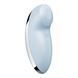Satisfyer Tap & Climax 2 Blue Vibrating Pulsator with Finger Tapping Effect