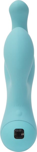 Rabbit vibrator with touch control Touch by SWAN - Solo Teal, deep vibration, for G-spot