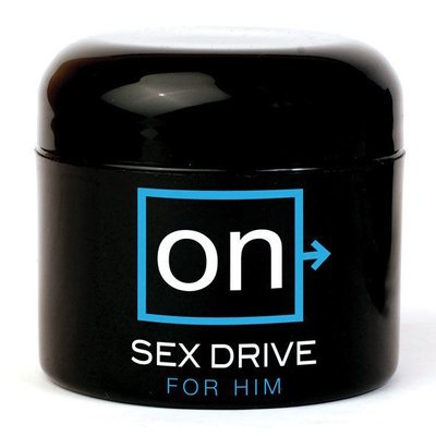 Sensuva ON Sex Drive for Him Libido Enhancement Cream 50ml, with Natural Extracts