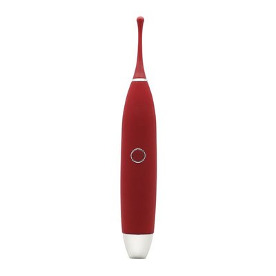 KISTOY C-King Red clitoral vibrator, with two additional attachments, powerful pinpoint stimulation