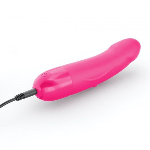 Вібратор Dorcel Real Vibration S Magenta 2.0, діаметр 3,7см, перезаряджається, для точки G SO3564 фото