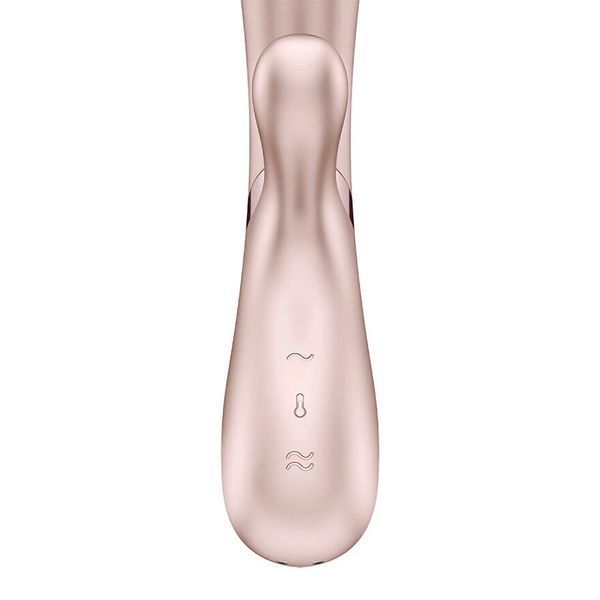 Satisfyer Hot Lover Nude Smart Heated Rabbit Vibrator