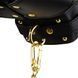 LOCKINK SEVANDA Blowjob Head Muzzle with Leash, Black