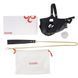 LOCKINK SEVANDA Blowjob Head Muzzle with Leash, Black