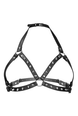 Harness with metal spikes Fetish Tentation Sexy Adjustable Chest Harness