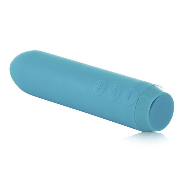 Мінівібратор Je Joue - Classic Bullet Vibrator Teal з глибокою вібрацією і фіксацією на палець SO3030 фото