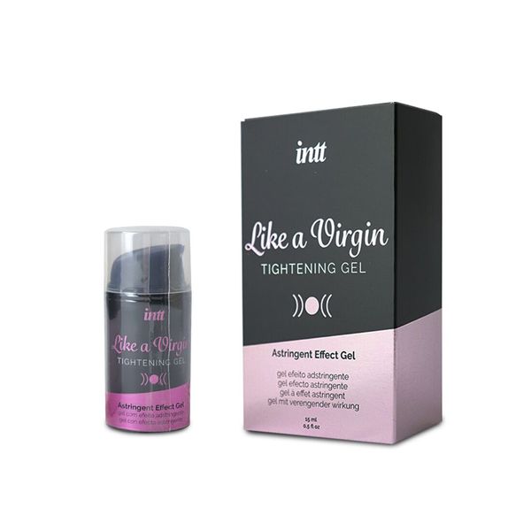 Intt Like a Virgin vaginal tightening gel (15 ml), odorless, with witch hazel extract