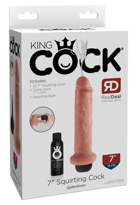 Фалоімітатор з ефектом еякуляції King Cock 542300 фото