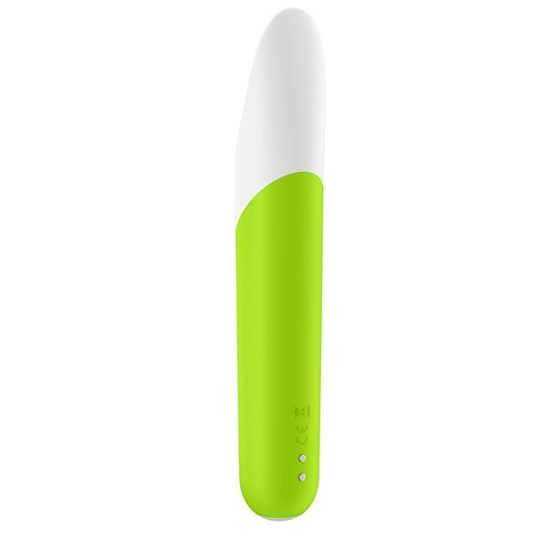 Мінівібратор із гнучким язичком Satisfyer Ultra Power Bullet 7 Green SO5435 фото