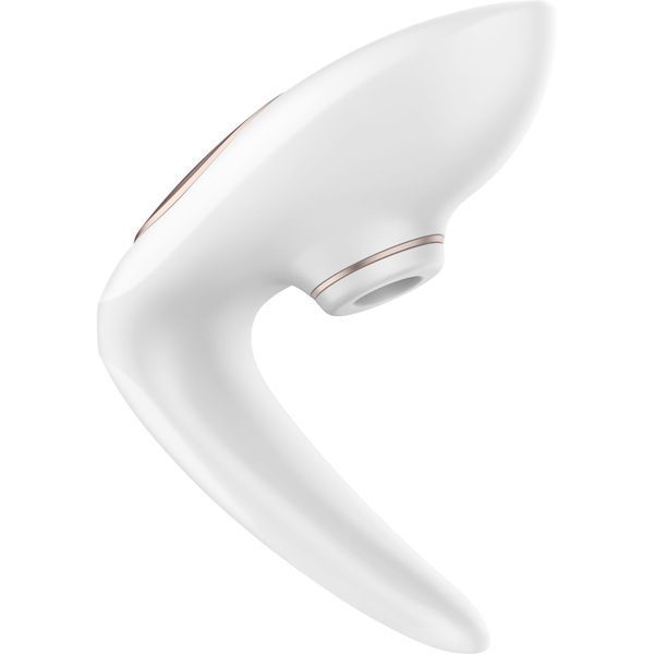 Satisfyer Pro 4 Couples Vacuum Vibrator for Couples, Suitable for Couples Sex, White