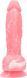 Glow-in-the-dark dildo ADDICTION - BRANDON - 7.5" - PINK G.I.D. /W PB, 19 cm, silicone