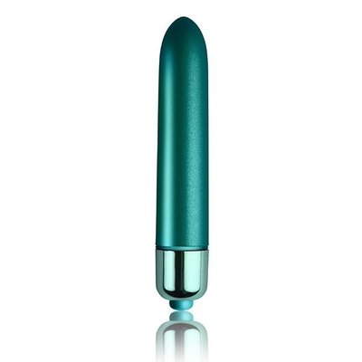 Vibrating bullet Rocks Off RO-90mm Touch of Velvet Peacock Petals matte, 10 vibration modes, battery-operated