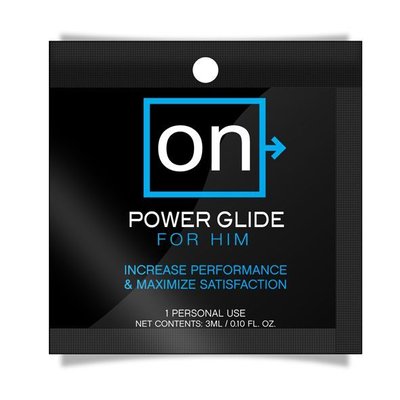 Sensuva ON Power Glide For Him Stimulating Gel Sample (3ml) for Super Erection