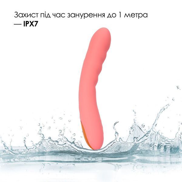 Svakom Ava Neo Peach Pink Smart Vibrator with Pulsation, 15 Modes, Waterproof