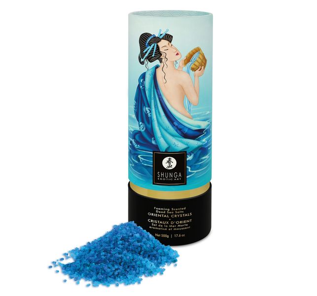 Shunga Dead Sea Salt Oriental Crystals Ocean Temptations 500g