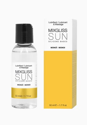 MixGliss SUN MONOI Silicone-based Lubricant (50 ml) with Monoi oil scent