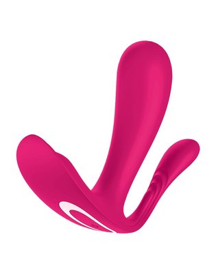 Satisfyer Top Secret+ Pink Double Smart Vibrator in Panties