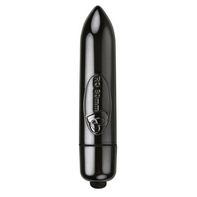 Rocks Off Coloured 7 Speed RO-80mm Midnight Metal vibrating bullet