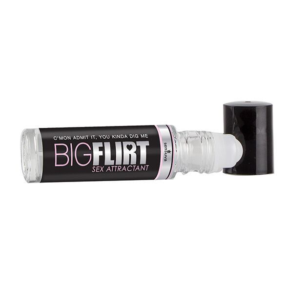 Unisex pheromones Sensuva Big Flirt Sex Attractant 0.34oz Roll-On Tube (10 ml)