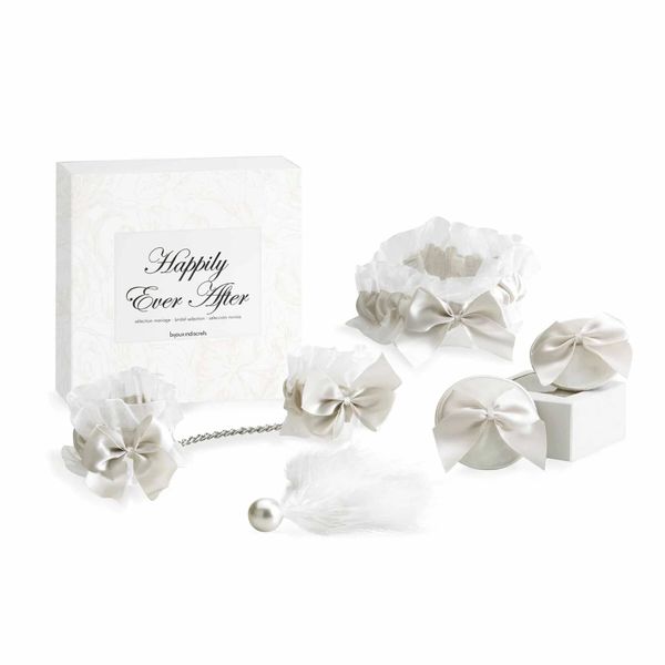 Bijoux Indiscrets Happily Ever After Gift Set, White Label, 4 Pleasure Accessories