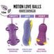 FeelzToys Motion Love Balls Jivy with Remote Control, 7 Modes