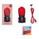 Мастурбатор для головки пеніса Fun Factory COBRA LIBRE II black/red, 2 мотори, гра без рук SX0967 фото 5