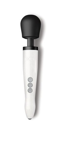 DOXY Die Cast R Stardust White Vibrator, Rechargeable, Up to 9000 RPM