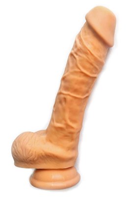 Alive Adam Flesh L Dildo, dual-layered, silicone + Silexpan, diameter 4cm